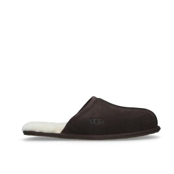 UGG Men’s Brown Suede Scuff Slippers / Size-13